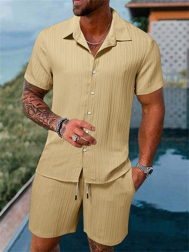 Strandset Ramiro: Sommerhemd & kurze Hose