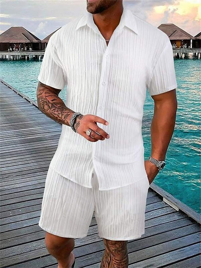 Strandset Ramiro: Sommerhemd & kurze Hose