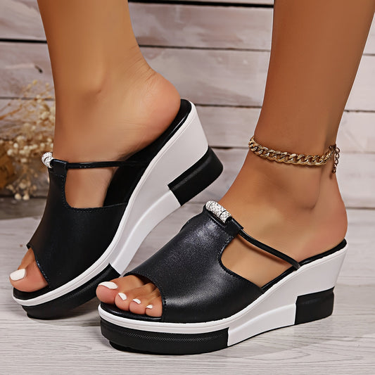 Strassea™ – Damen Sandalen mit Strasssteinen und Komfort-Sohle Elegant & Bequem 1