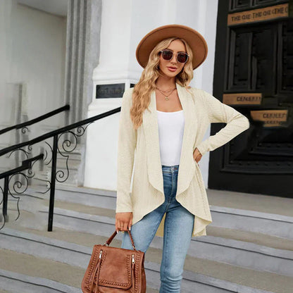 Strickjacke Offene Front Damen cardigan