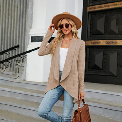 Strickjacke Offene Front Damen cardigan