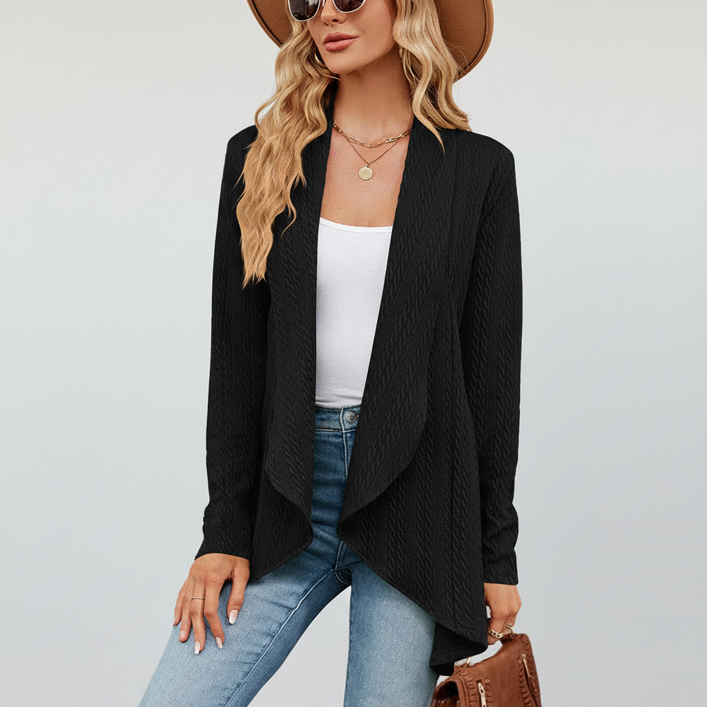 Strickjacke Offene Front Damen cardigan