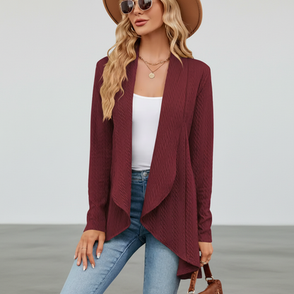 Strickjacke Offene Front Damen cardigan