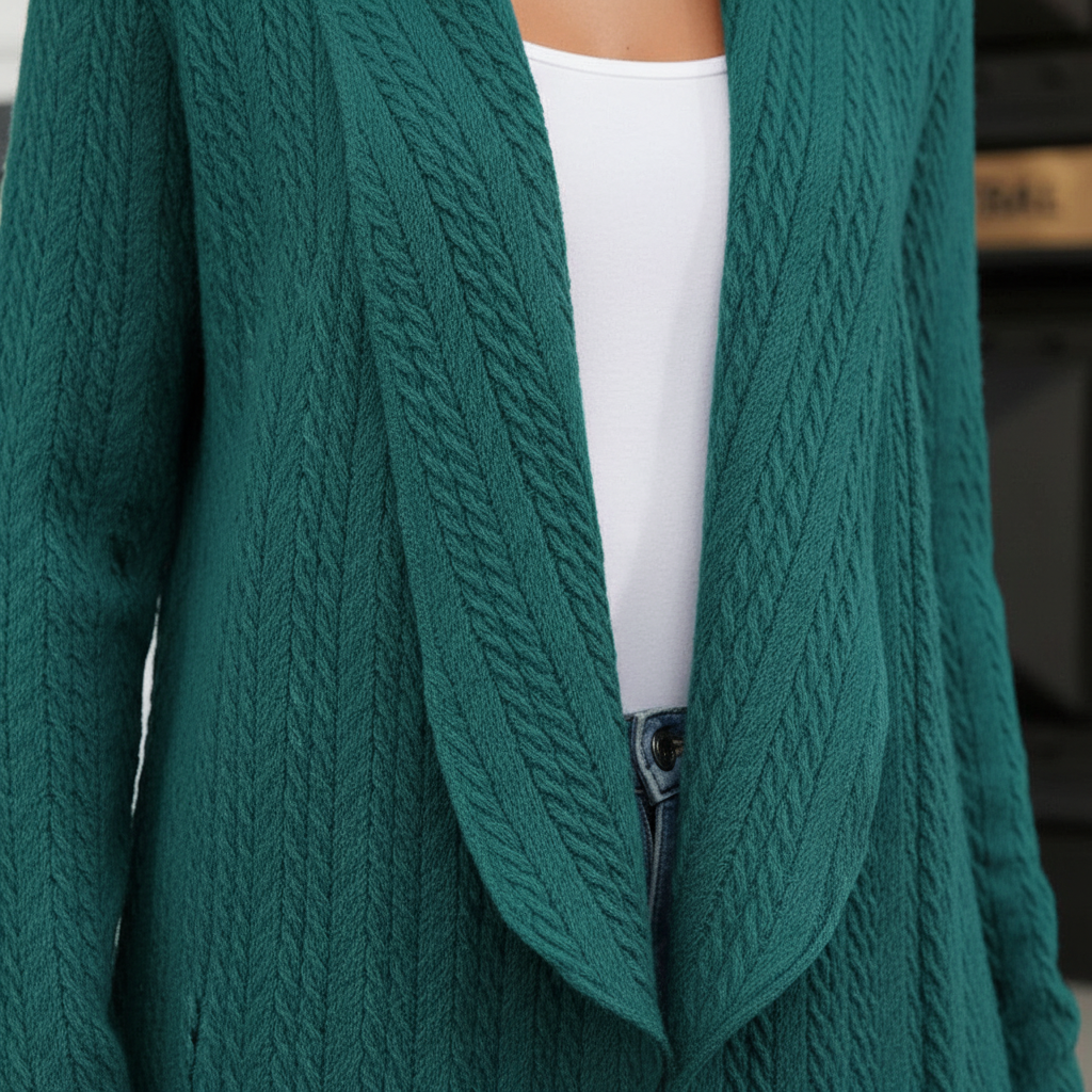 Strickjacke Offene Front Damen cardigan