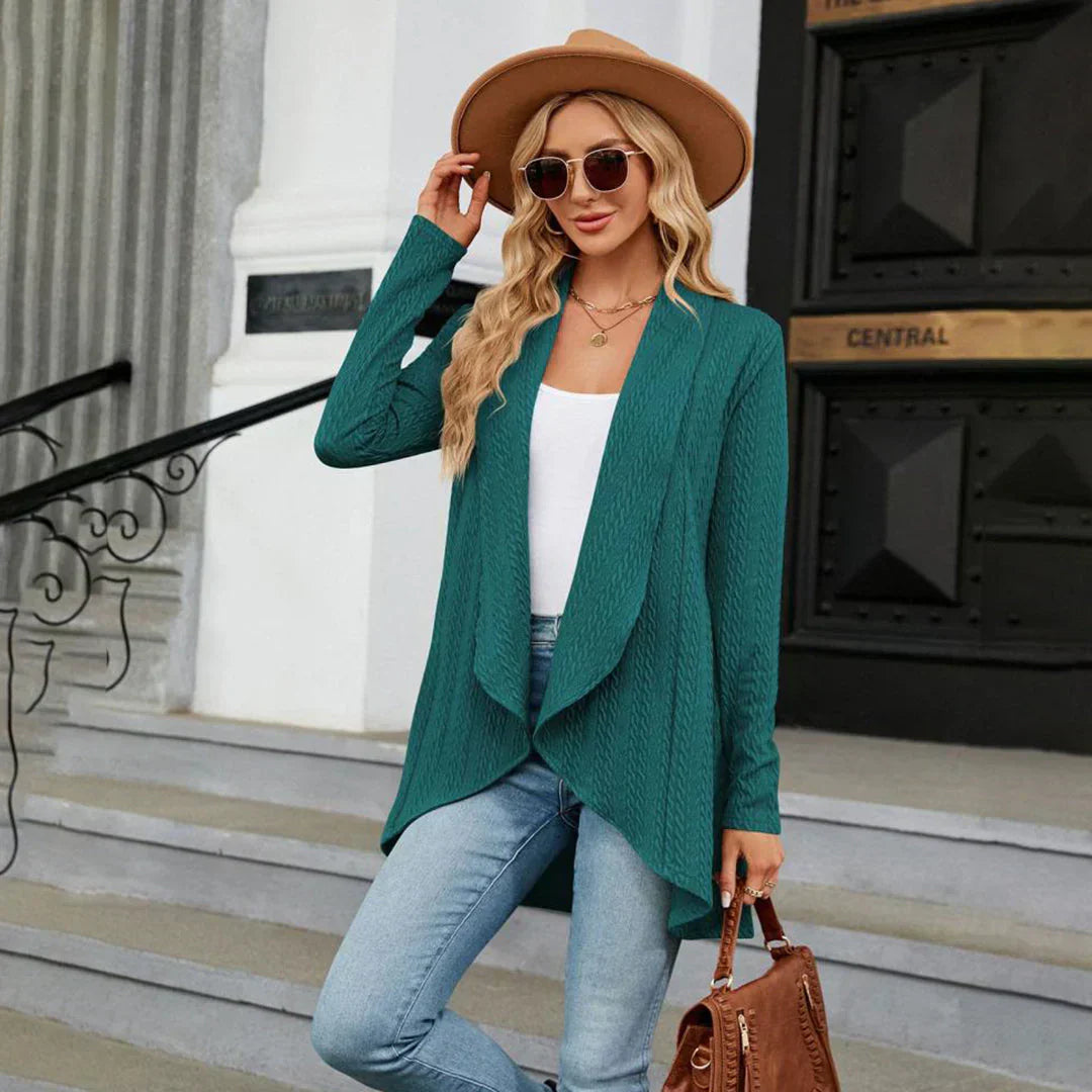 Strickjacke Offene Front Damen cardigan