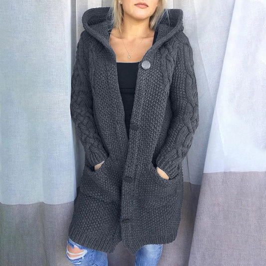 Elarova |  Strickmantel für Damen
