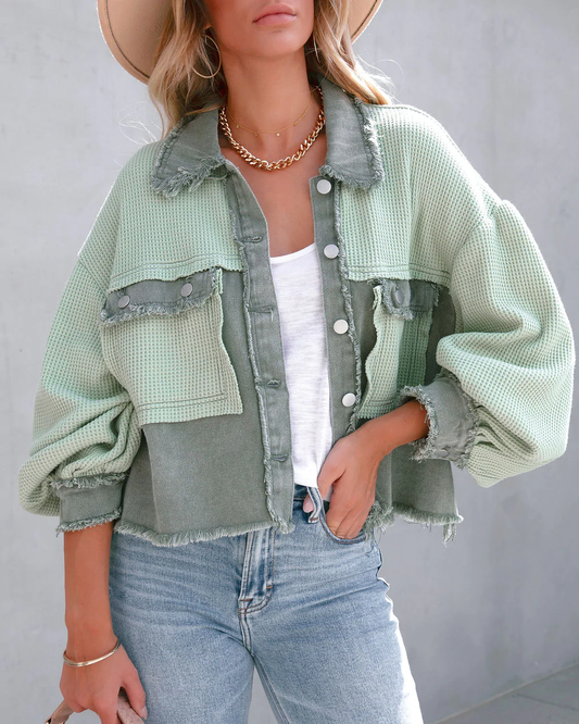 Elarova |  Strukturierte Jacke für Damen