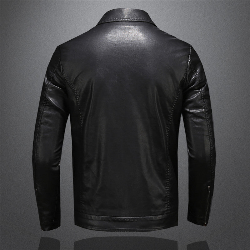Stylische Herren Lederjacke