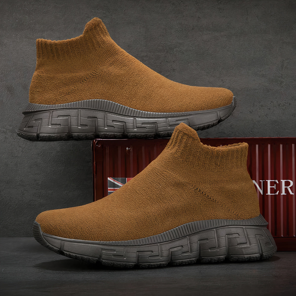 Stylische Herren-Sneaker, warm gefüttert - Meinrad