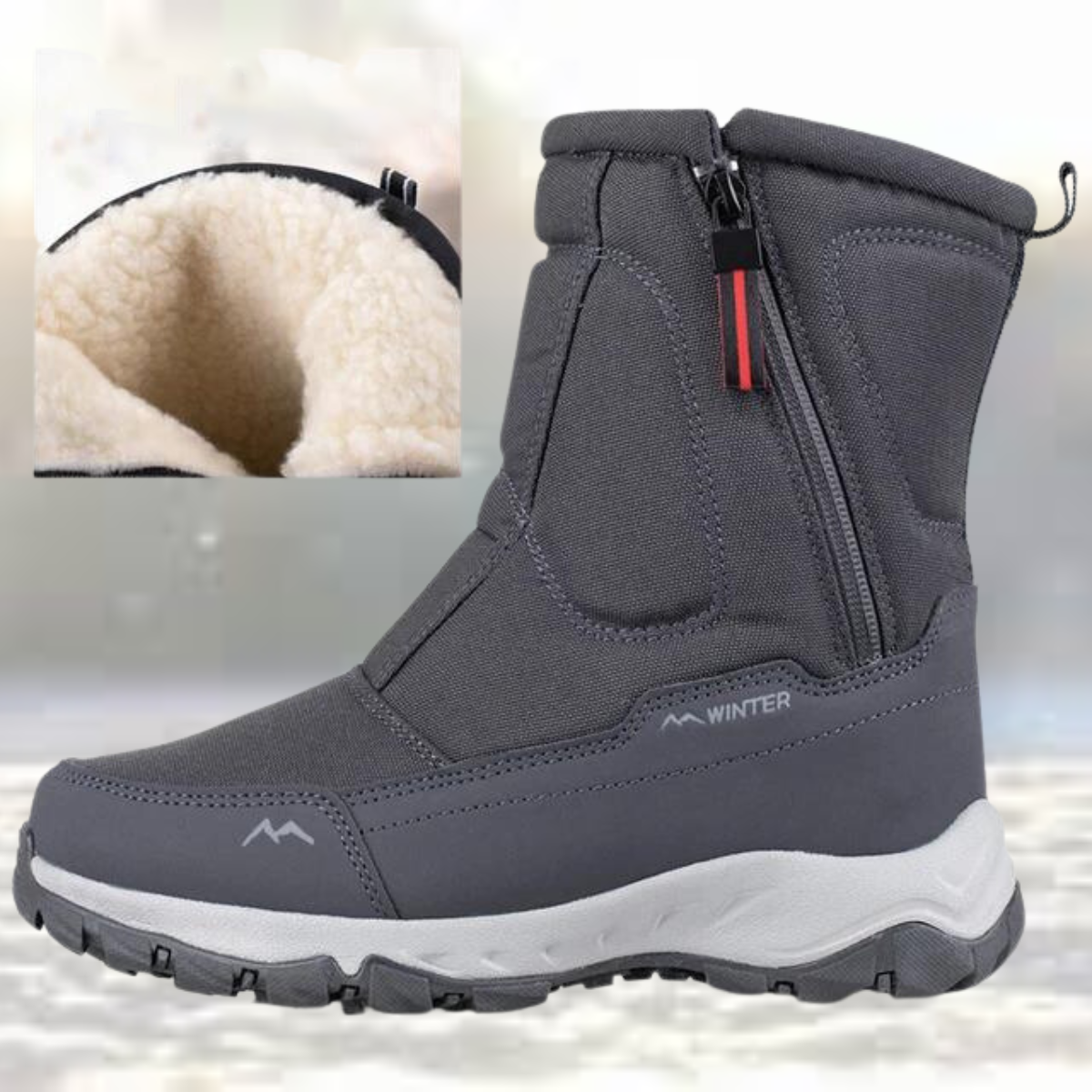 Stylische Herren-Winterstiefel mit mittlerer Höhe - Rollins