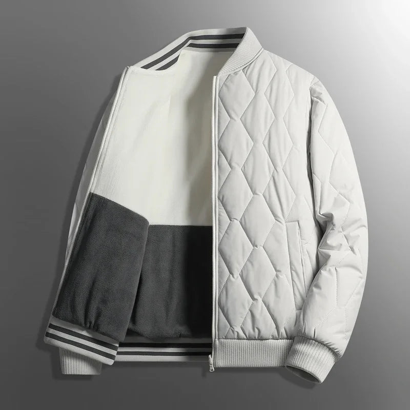 Stylische reversible Winterjacke für Herren von Wilbald