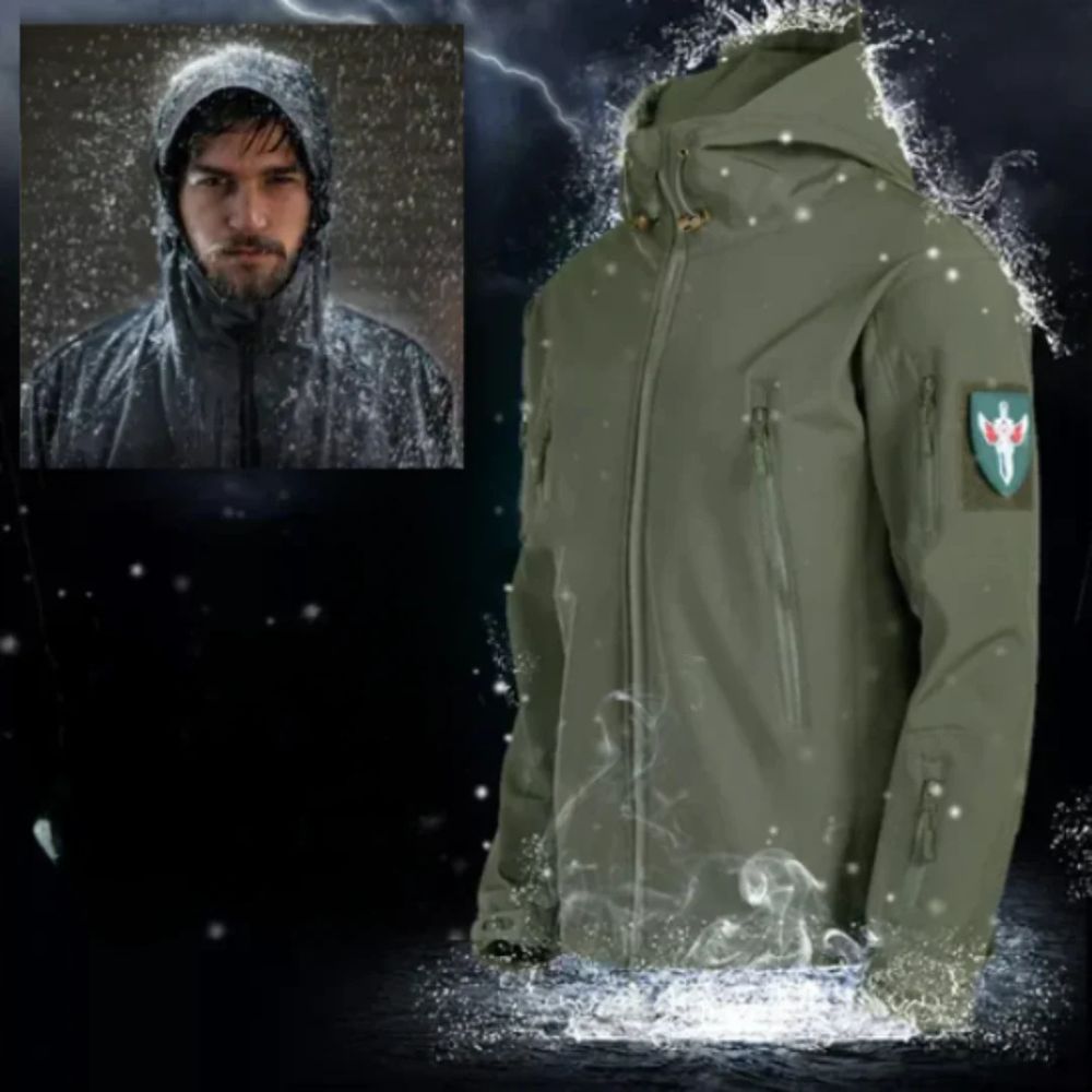 Stylische winddichte Herrenjacke von Daniel