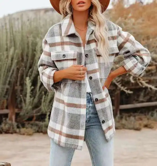 Stylish Eda Button-Down Shirt
