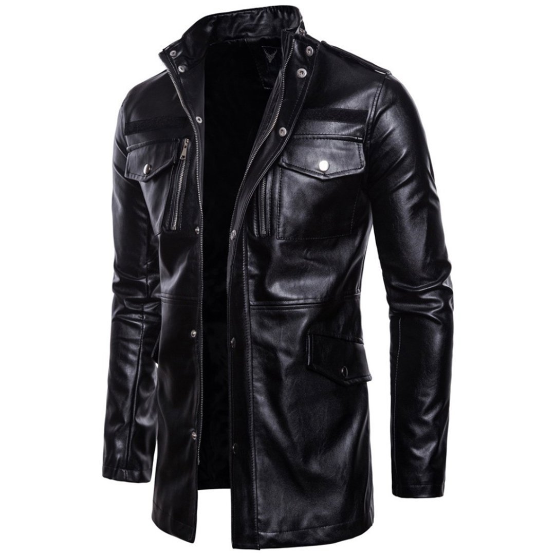 Stylishe Herren Lederjacke - Denzell