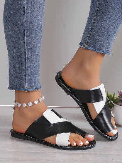 SummerEase™ – Stilvolle Damen Sandalen aus weichem Kunstleder