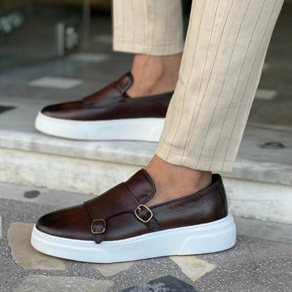 Super Bequeme Herren Slip-On Leder Loafers