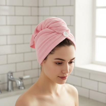Microfaser Handtuch Absorberend QuickDry HairMagic - Elarova
