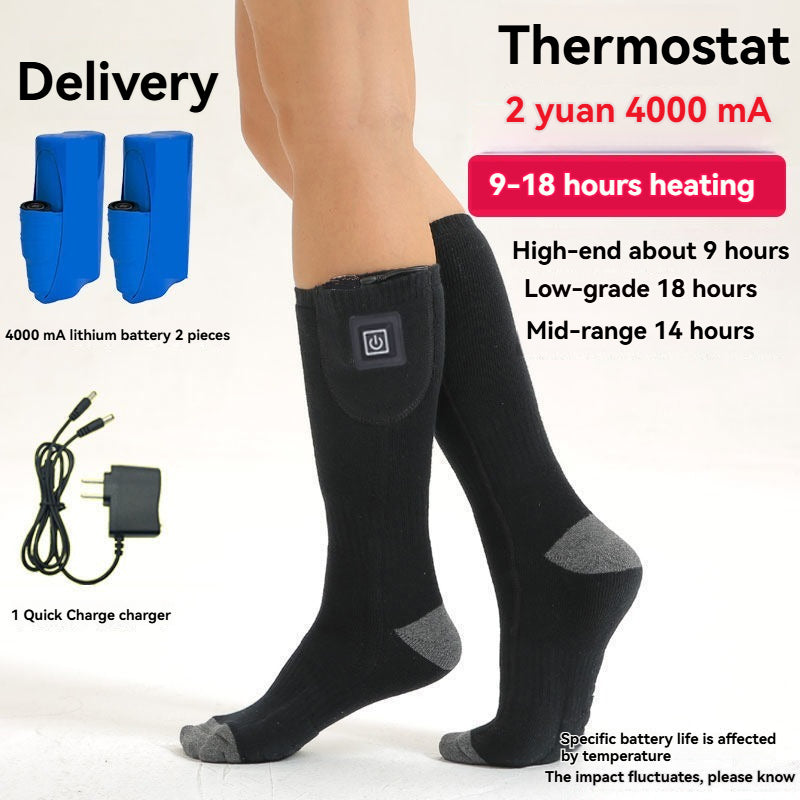 Temperature-regulating Heating Socks