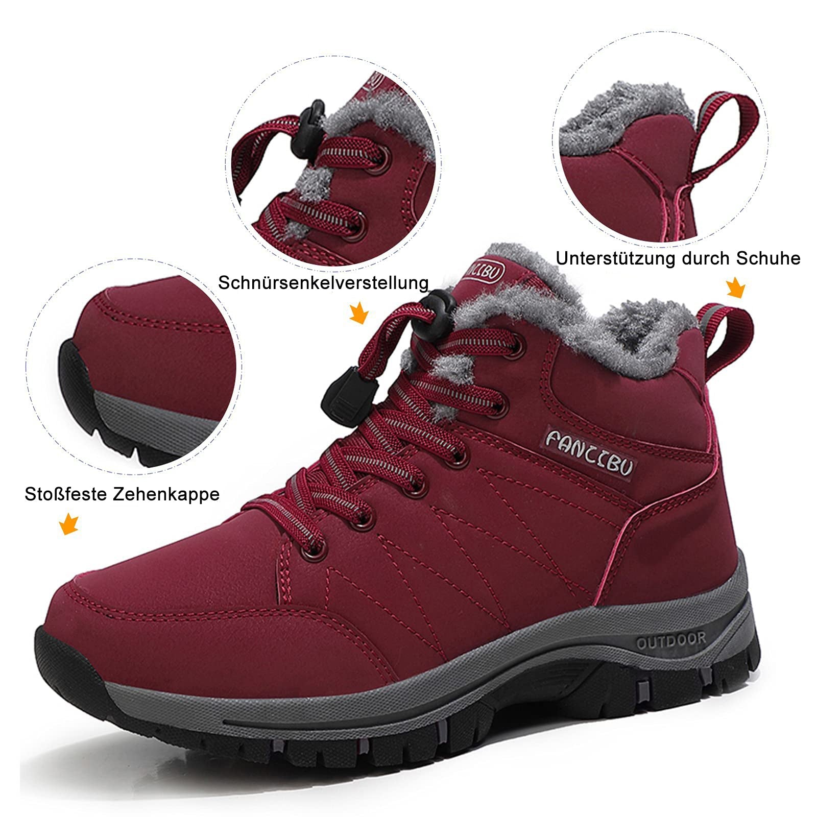 TerraFrost™ – Wasserdichte & Rutschfeste Winterschuhe fur Damen & Herren