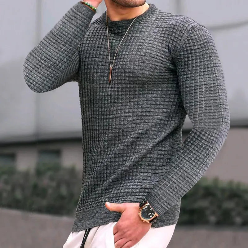 Theron Slim-Fit Knit Sweater