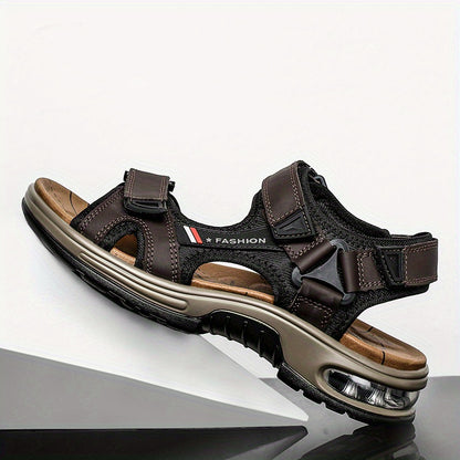 TrailFlex™ – Robuste Herren Ledersandalen mit Komfort Fußbett