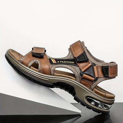 TrailFlex™ – Robuste Herren Ledersandalen mit Komfort Fußbett