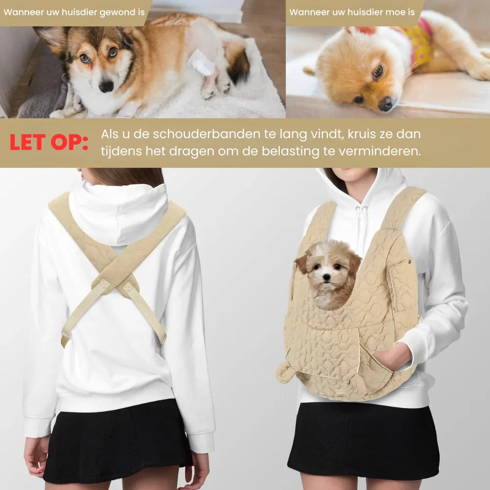 Hundetragetasche XL Wasserdicht Leicht und Ergonomisch