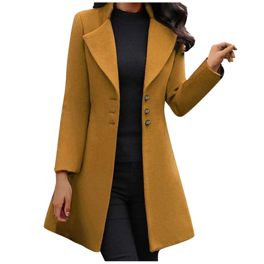 Elarova |  Trenchcoat mit Revers für Damen