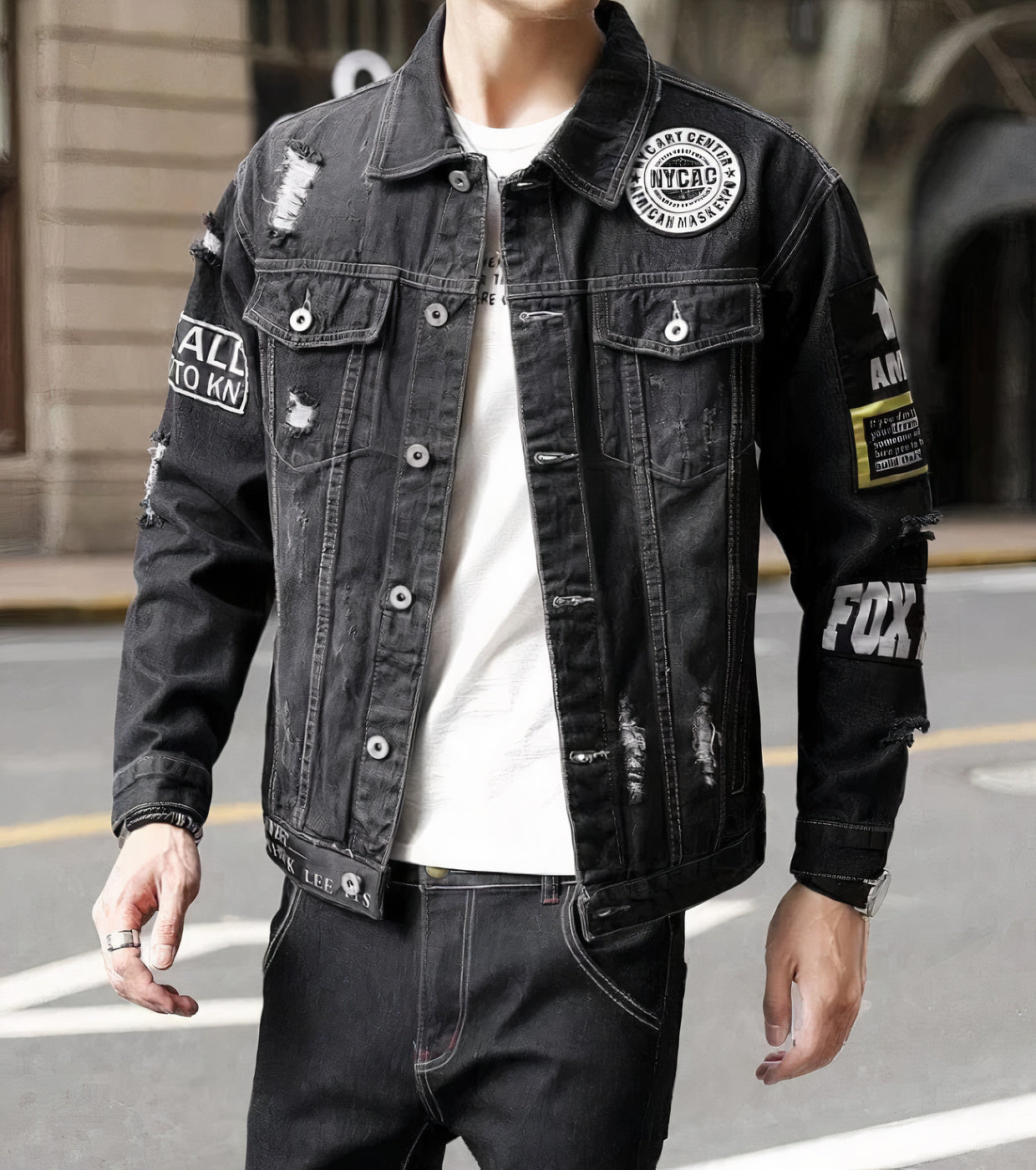Trendige Jeansjacke für Herren – Orlando