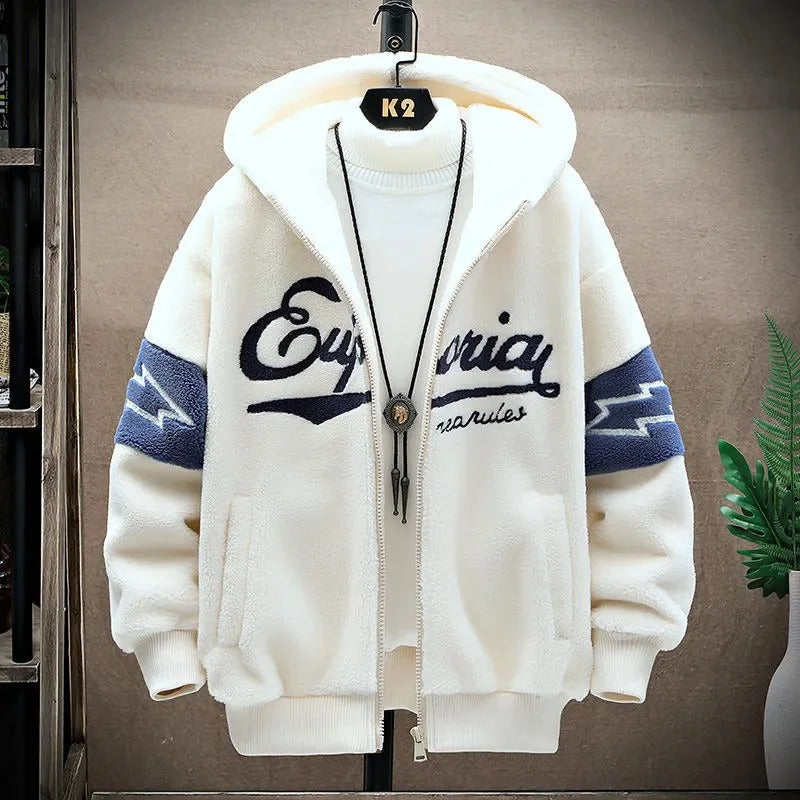 Trendiger Kapuzenpullover im College-Stil – Henrik