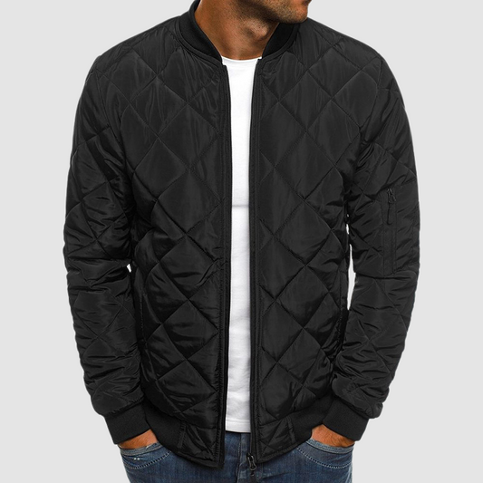 Übergangsjacke Herren Gesteppt | Klassisch Leicht Jacke
