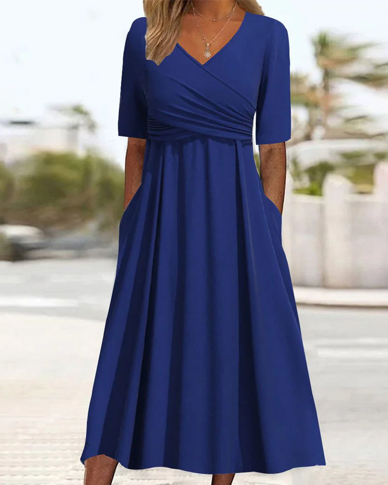 Umayrah: Wickel-Midikleid