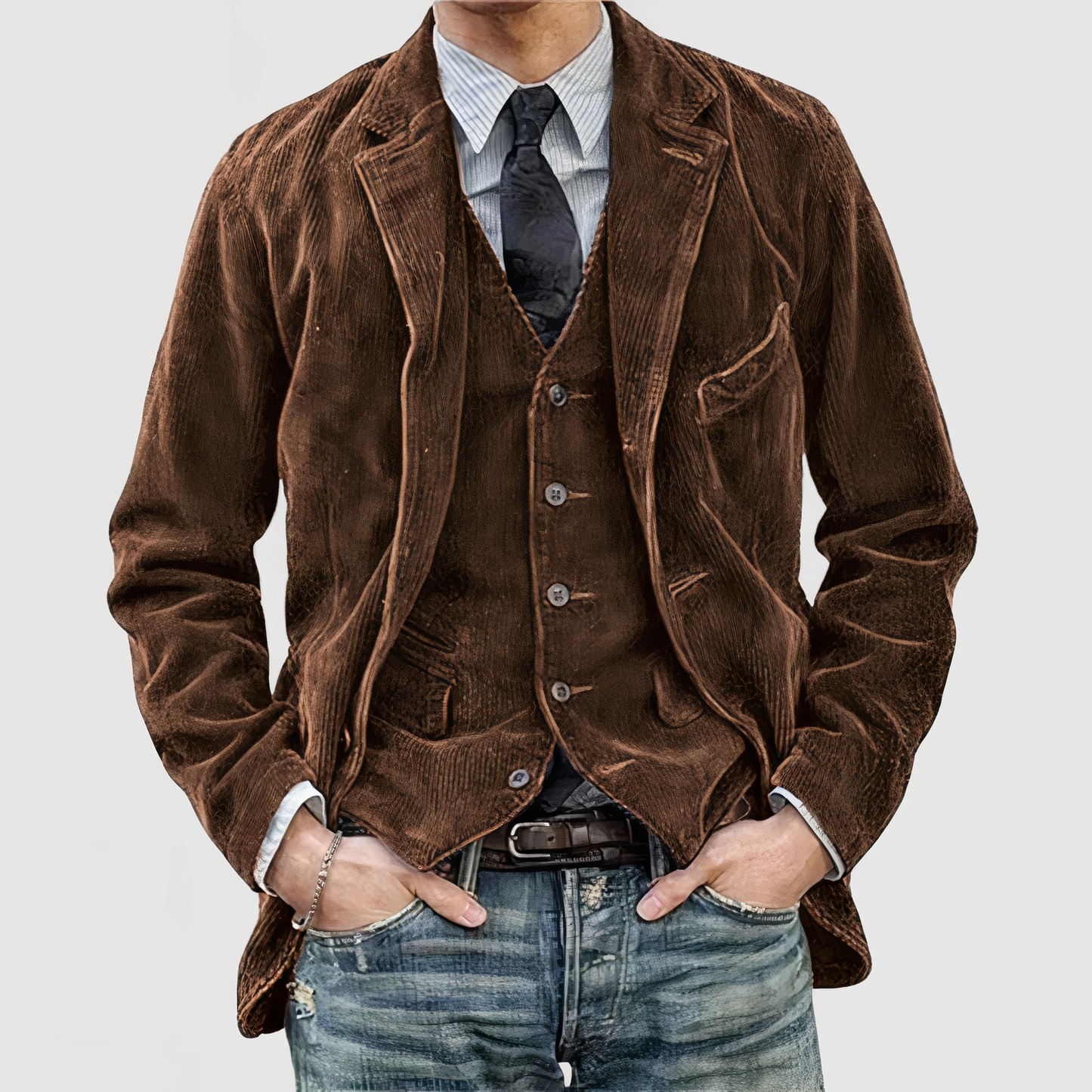 Unbeschwerte Cordjacke Elliot