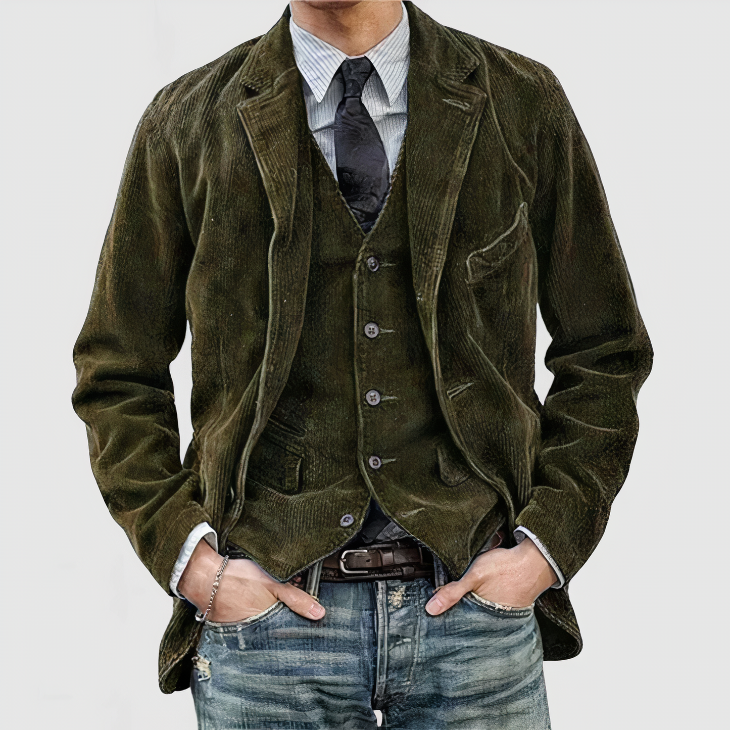 Unbeschwerte Cordjacke Elliot
