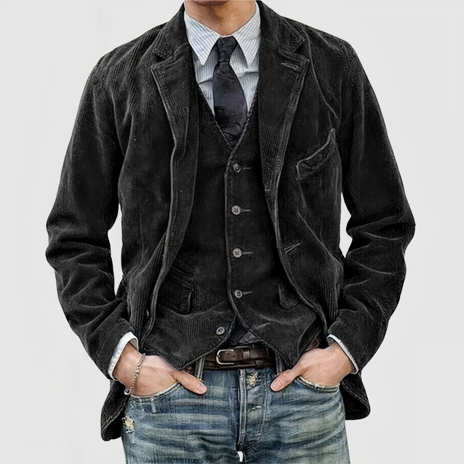 Unbeschwerte Cordjacke Elliot