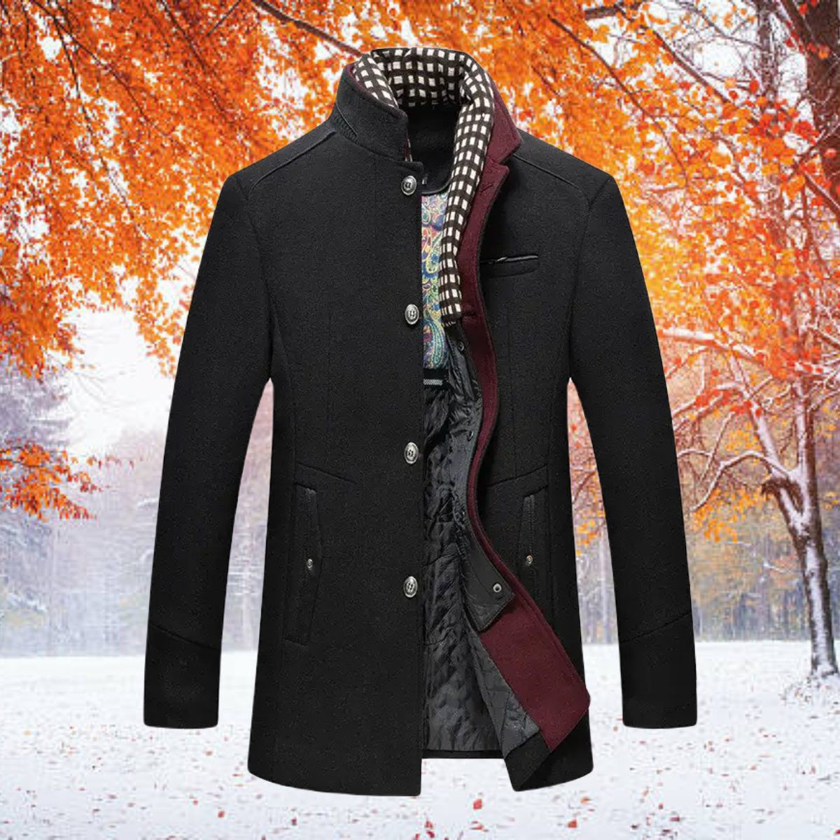 Unbeschwerte Herren-Winterjacke von Frenn