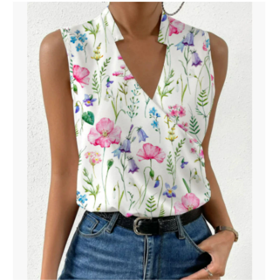 Variant image for SommerStyle™ – Damen Tank Top V-Ausschnitt Atmungsaktiv & Bequem-25