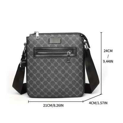 UrbanCrest™ – Herren Umhängetasche mit Premium Leder