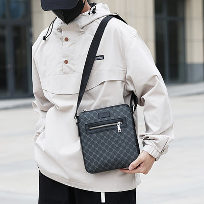 UrbanCrest™ – Herren Umhängetasche mit Premium Leder