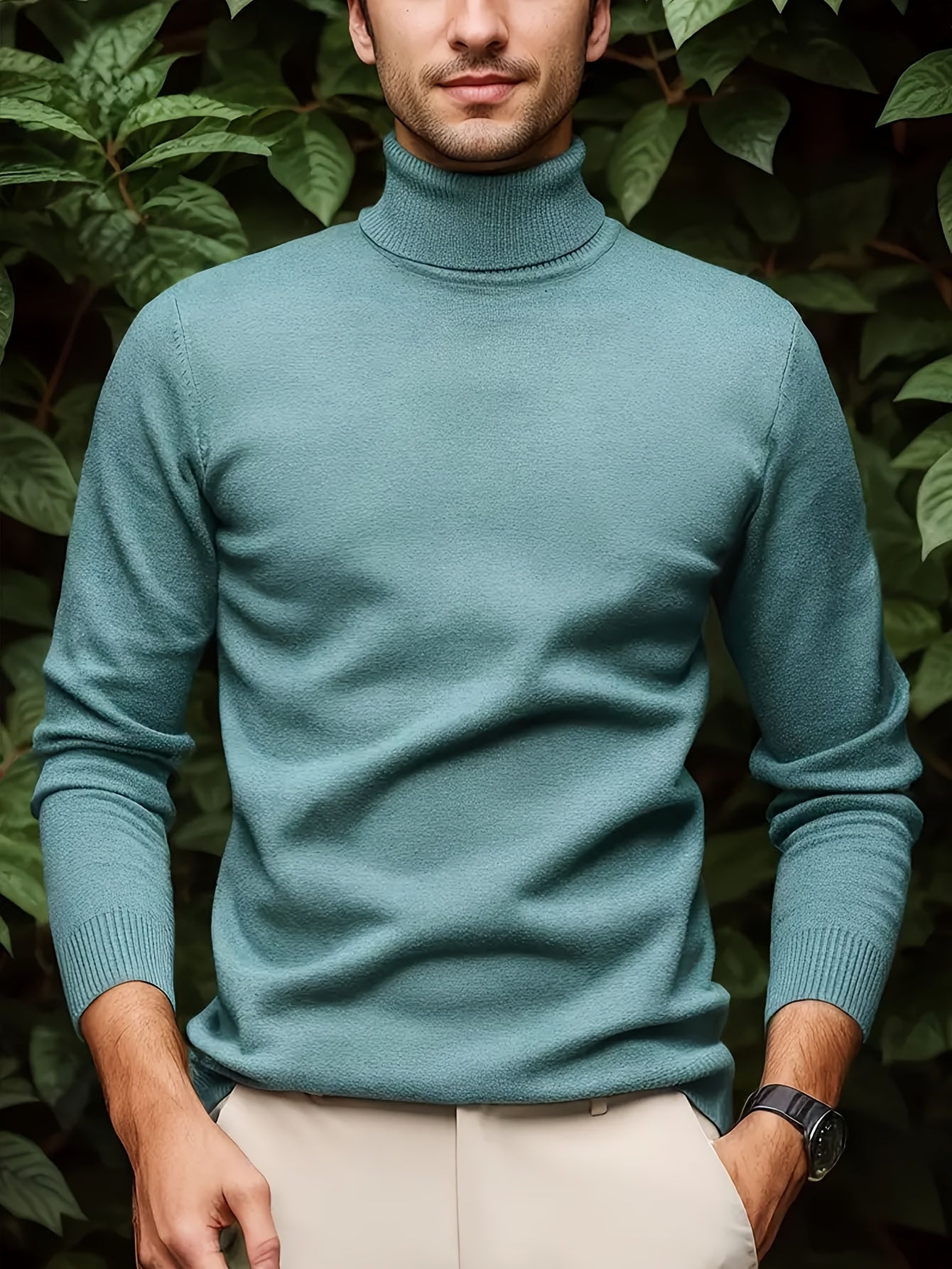 UrbanKnit™ – Eleganter Herren Rollkragenpullover für maximalen Komfort
