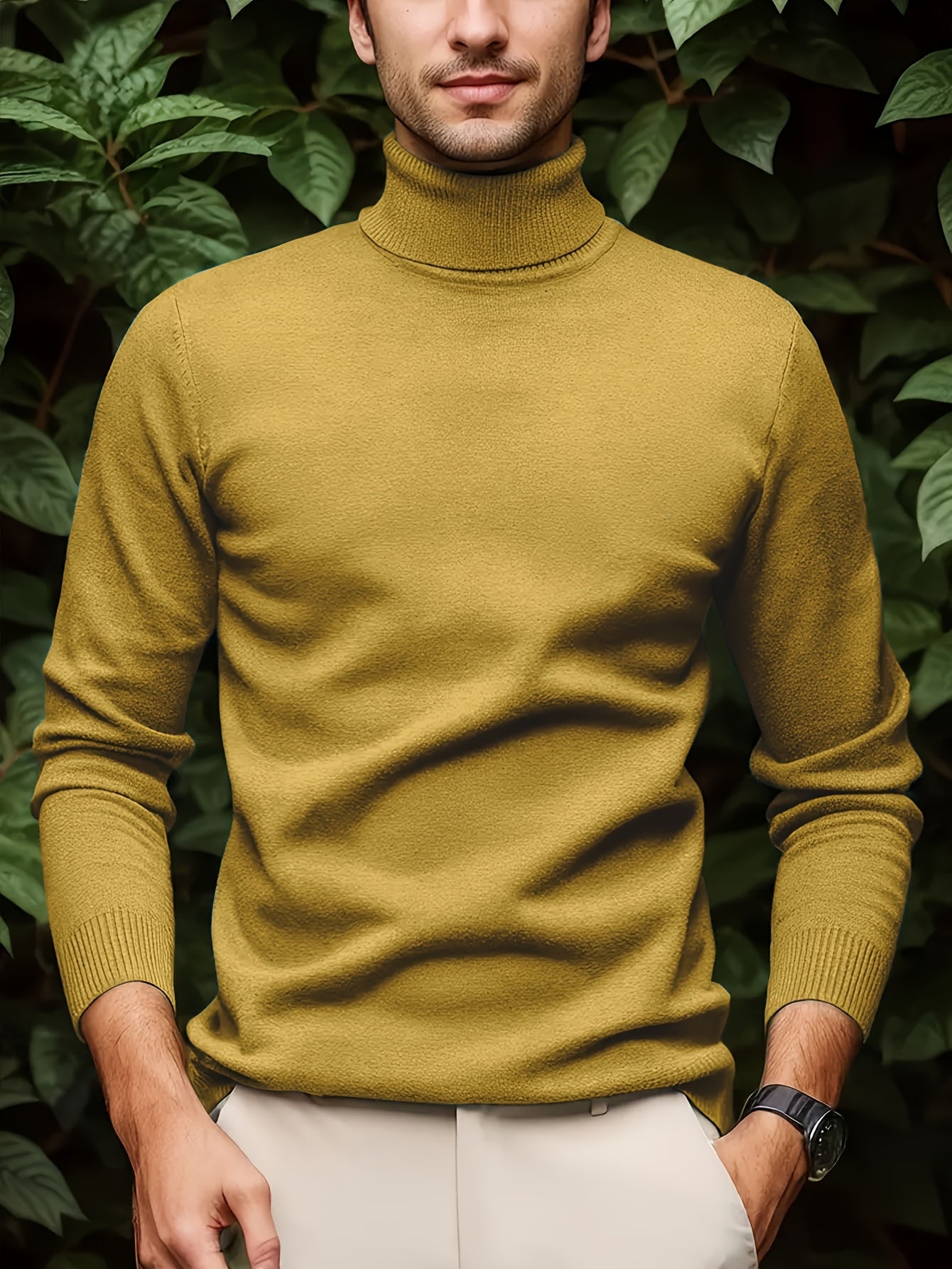 UrbanKnit™ – Eleganter Herren Rollkragenpullover für maximalen Komfort