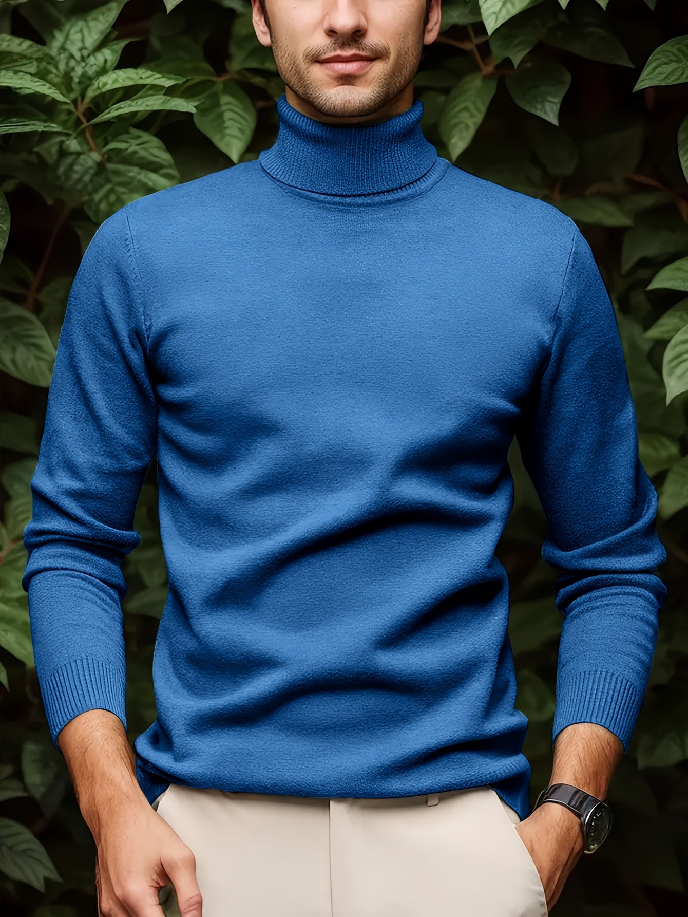 UrbanKnit™ – Eleganter Herren Rollkragenpullover für maximalen Komfort