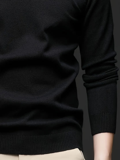 UrbanKnit™ – Eleganter Herren Rollkragenpullover für maximalen Komfort