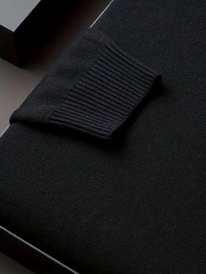 UrbanKnit™ – Eleganter Herren Rollkragenpullover für maximalen Komfort