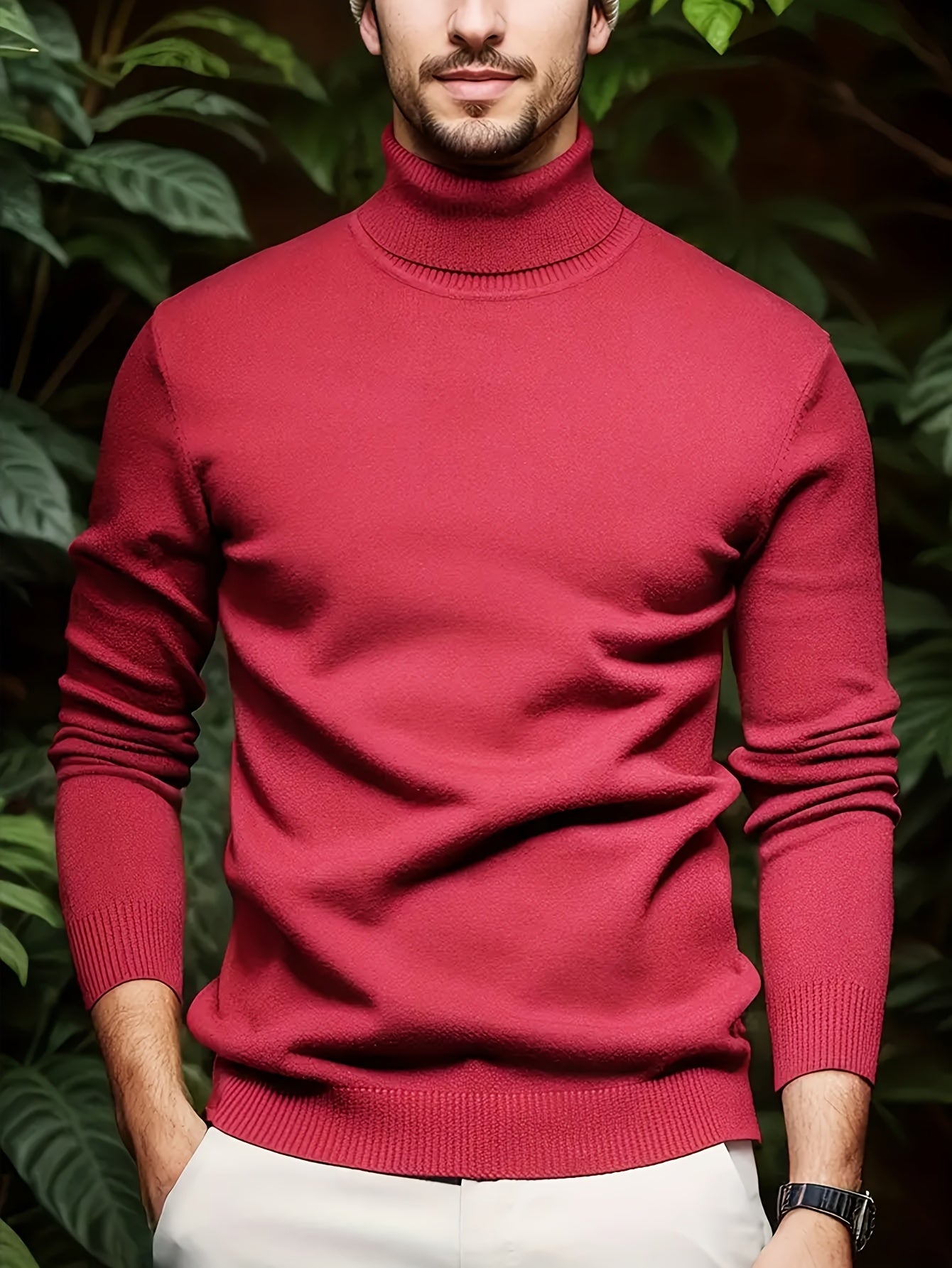 UrbanKnit™ – Eleganter Herren Rollkragenpullover für maximalen Komfort