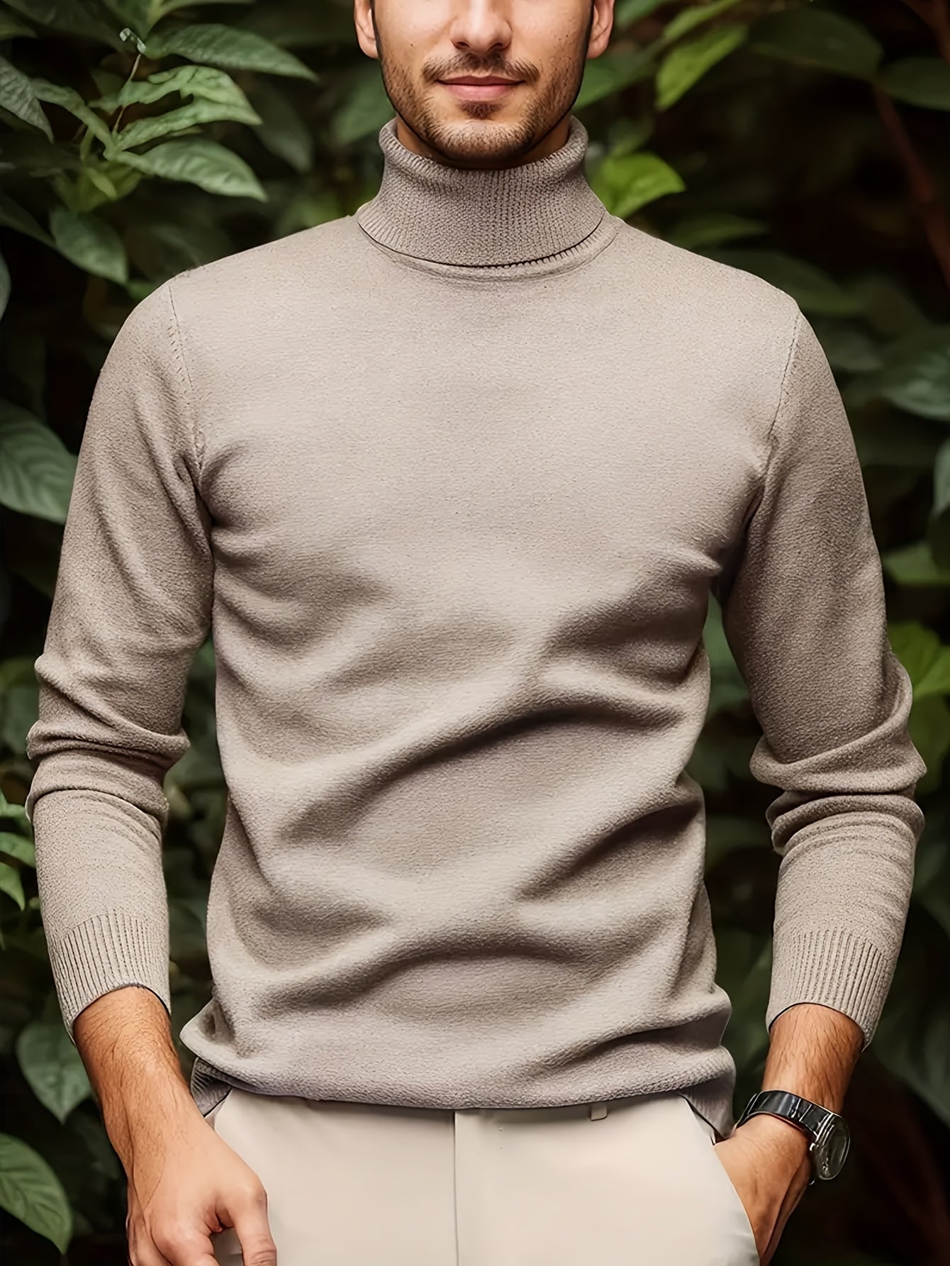UrbanKnit™ – Eleganter Herren Rollkragenpullover für maximalen Komfort