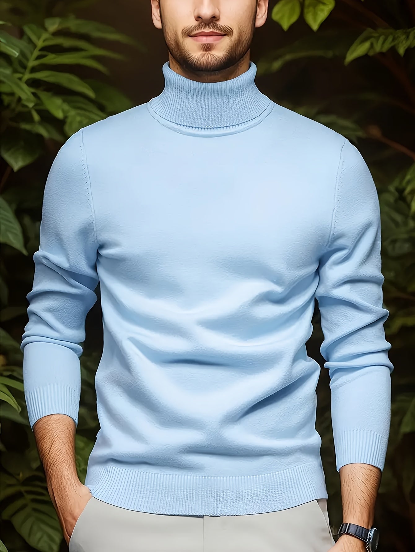 UrbanKnit™ – Eleganter Herren Rollkragenpullover für maximalen Komfort