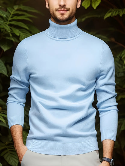 UrbanKnit™ – Eleganter Herren Rollkragenpullover für maximalen Komfort