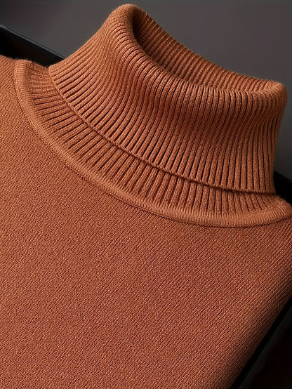 UrbanKnit™ – Eleganter Herren Rollkragenpullover für maximalen Komfort