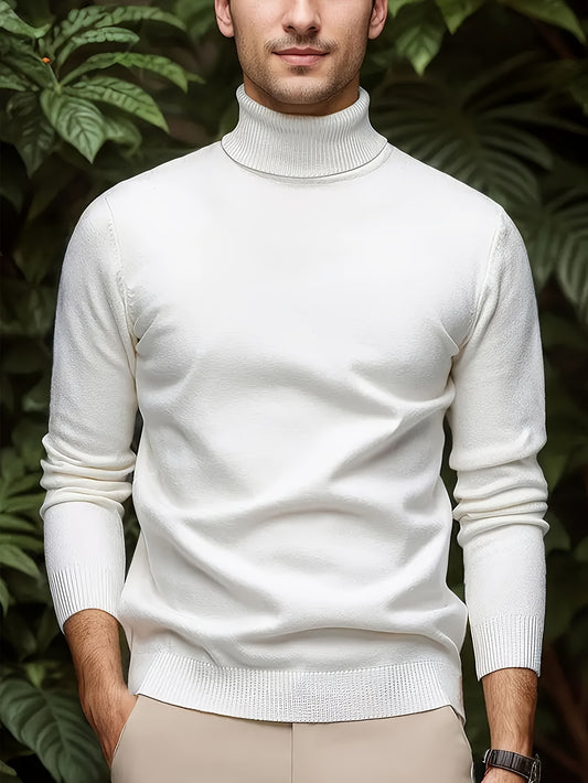 UrbanKnit™ – Eleganter Herren Rollkragenpullover für maximalen Komfort
